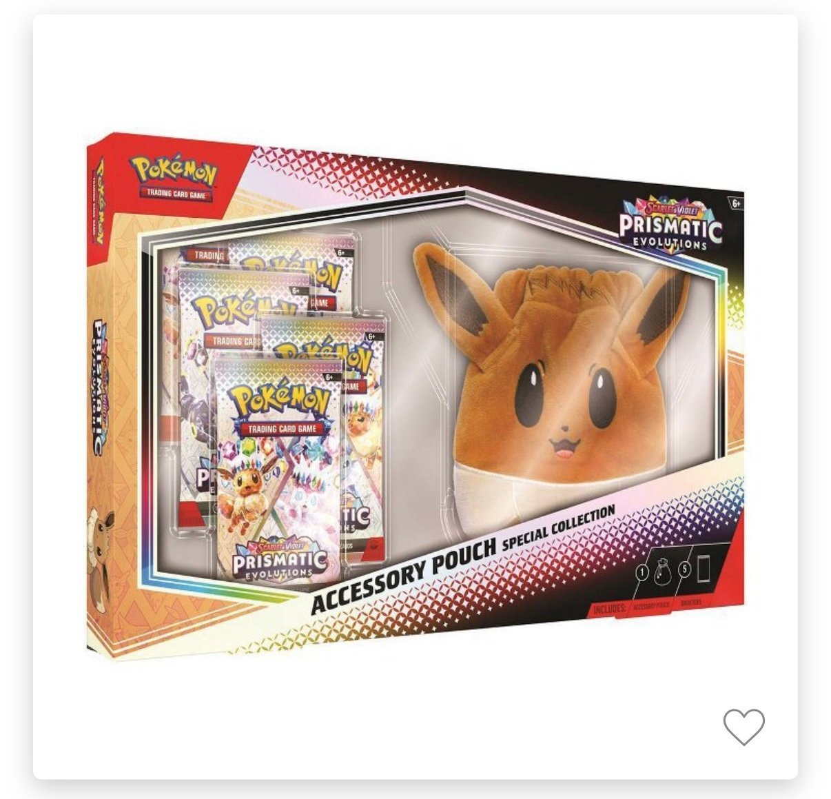 Prismatic Evolutions Accessory Pouch Special Collection