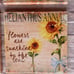 Set of four sunflower canvas wall art romantic quotes canvas