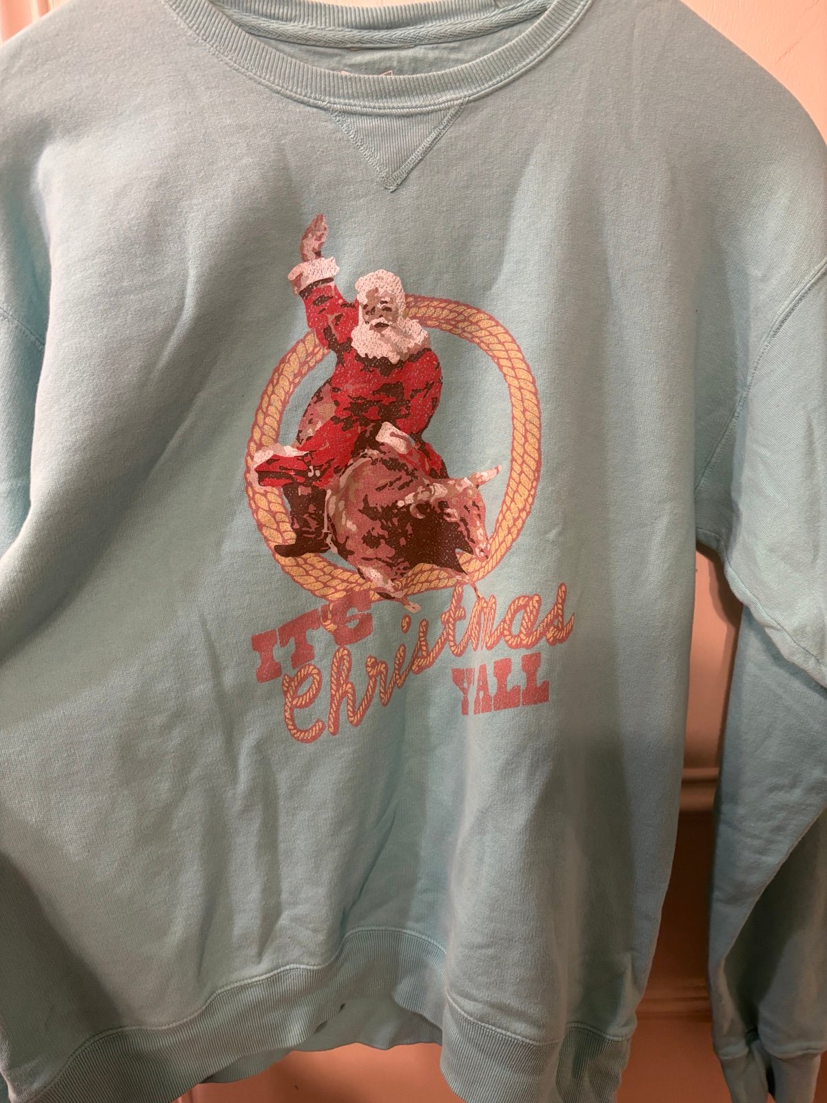 Living Fully Mallory Ervin It’s Christmas Y’all sweatshirt