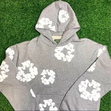 Grey Denim Tears Hoodie
