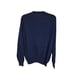 Black Brown 1826 Sweater Mens Large Blue 100% 2 Ply Cashmere Long Sleeve V-Neck