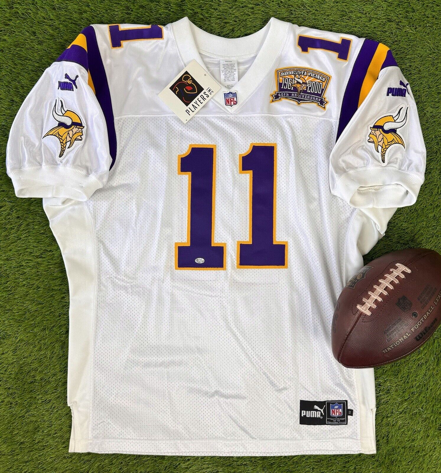 Minnesota Vikings Signed Autographed Daunte Culpepper Authentic Football Jersey