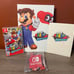 SUPER MARIO ODYSSEY (Switch) Nintendo, w/ Strategy Guide, Promo Set, & Lanyard