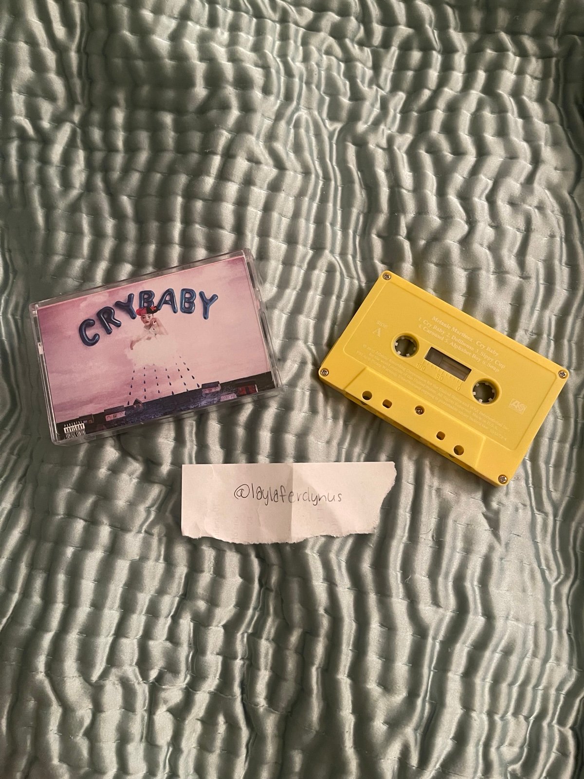 cry baby cassette YELLOW (DNB!!) INTEREST CHECK
