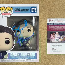 Creator Shonda Rhimes Signed Derek Greys Anatomy Funko Pop! #1075 With JSA COA