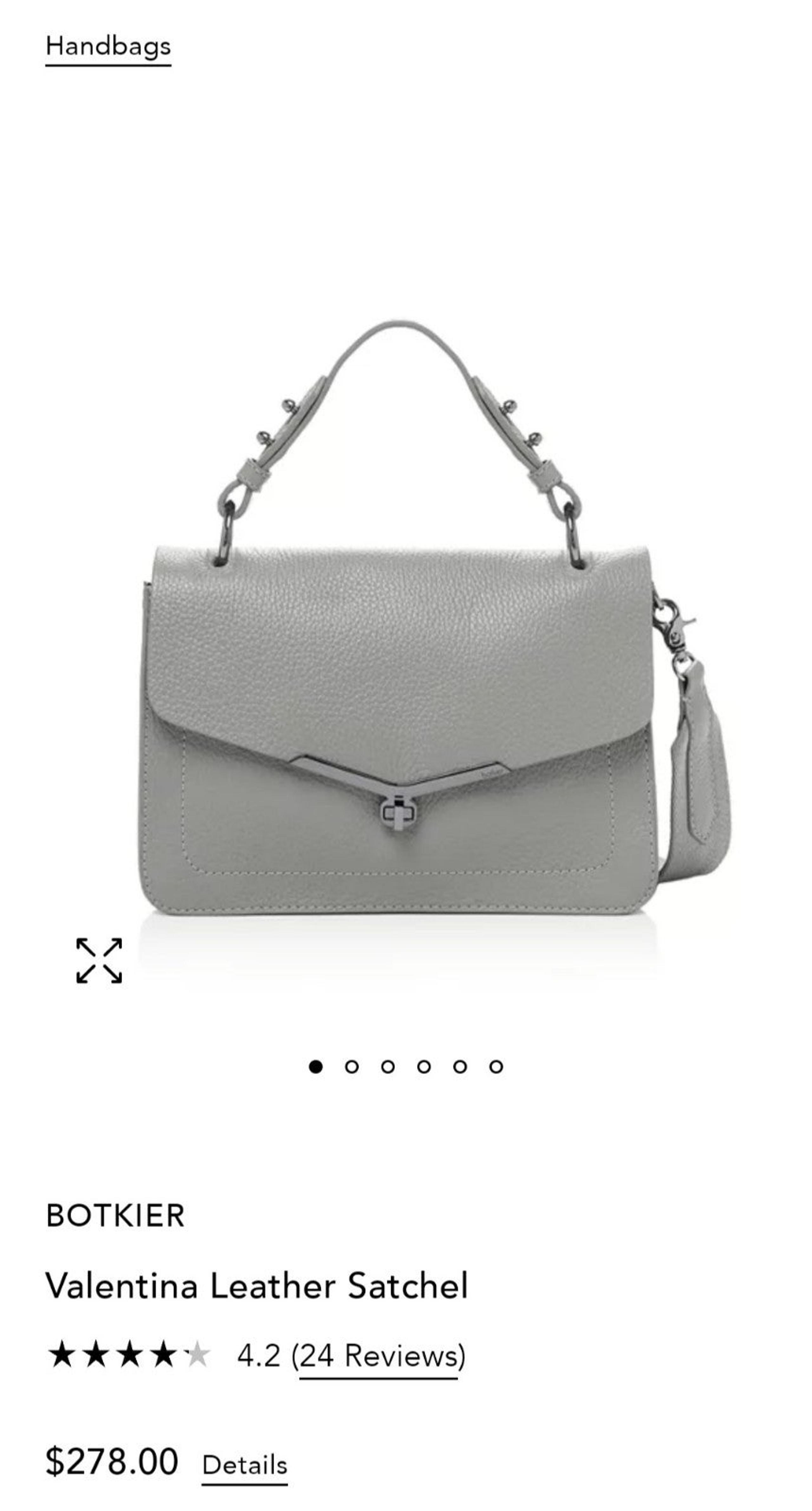 Botkier Valentina Leather Satchel