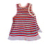 Sleeveless Falls Creek Striped Knit Sweater Vest 1X Multicolor Acrylic/Nylon