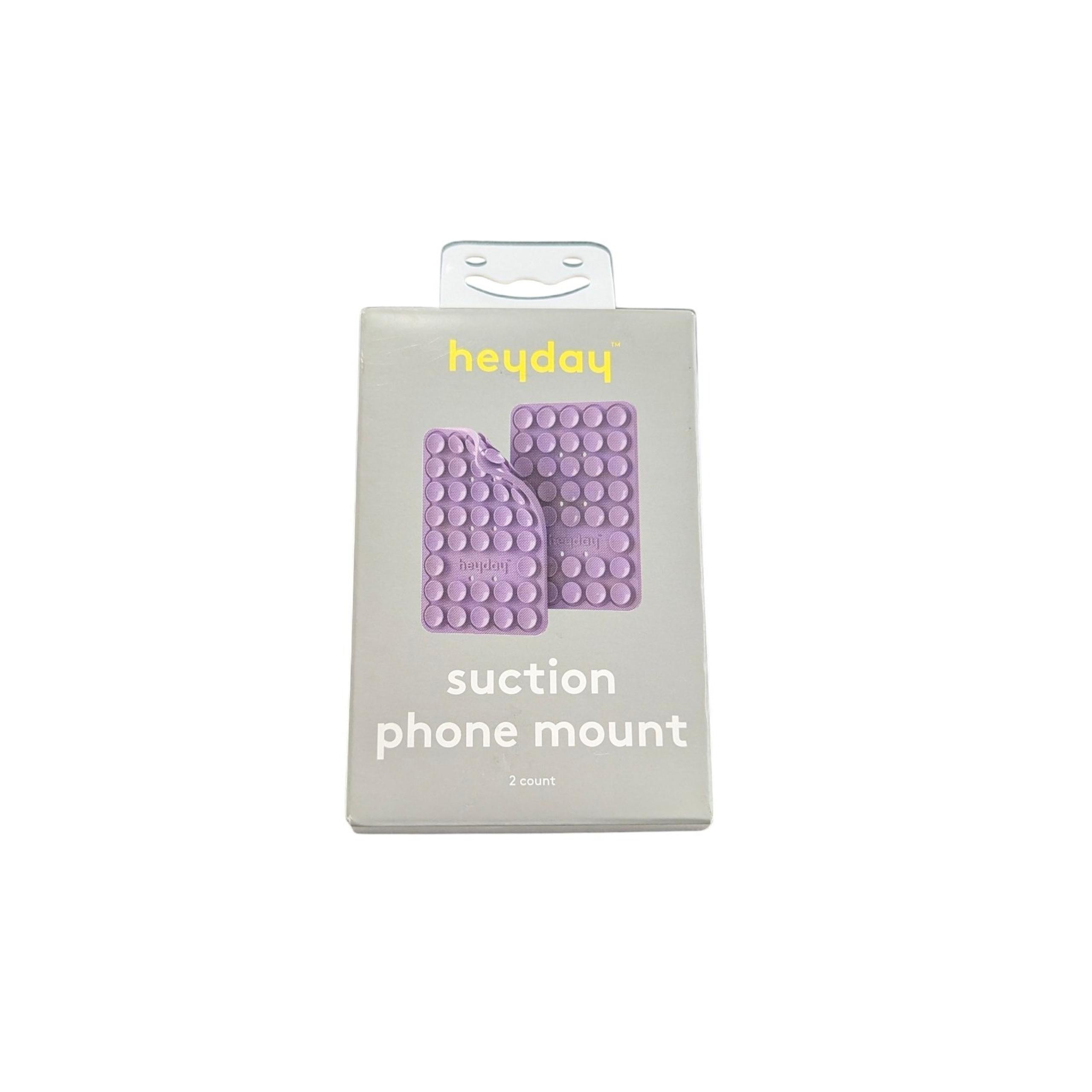 O9N heyday Suction Mount Phone Holder 2pk - Pastel Lavender