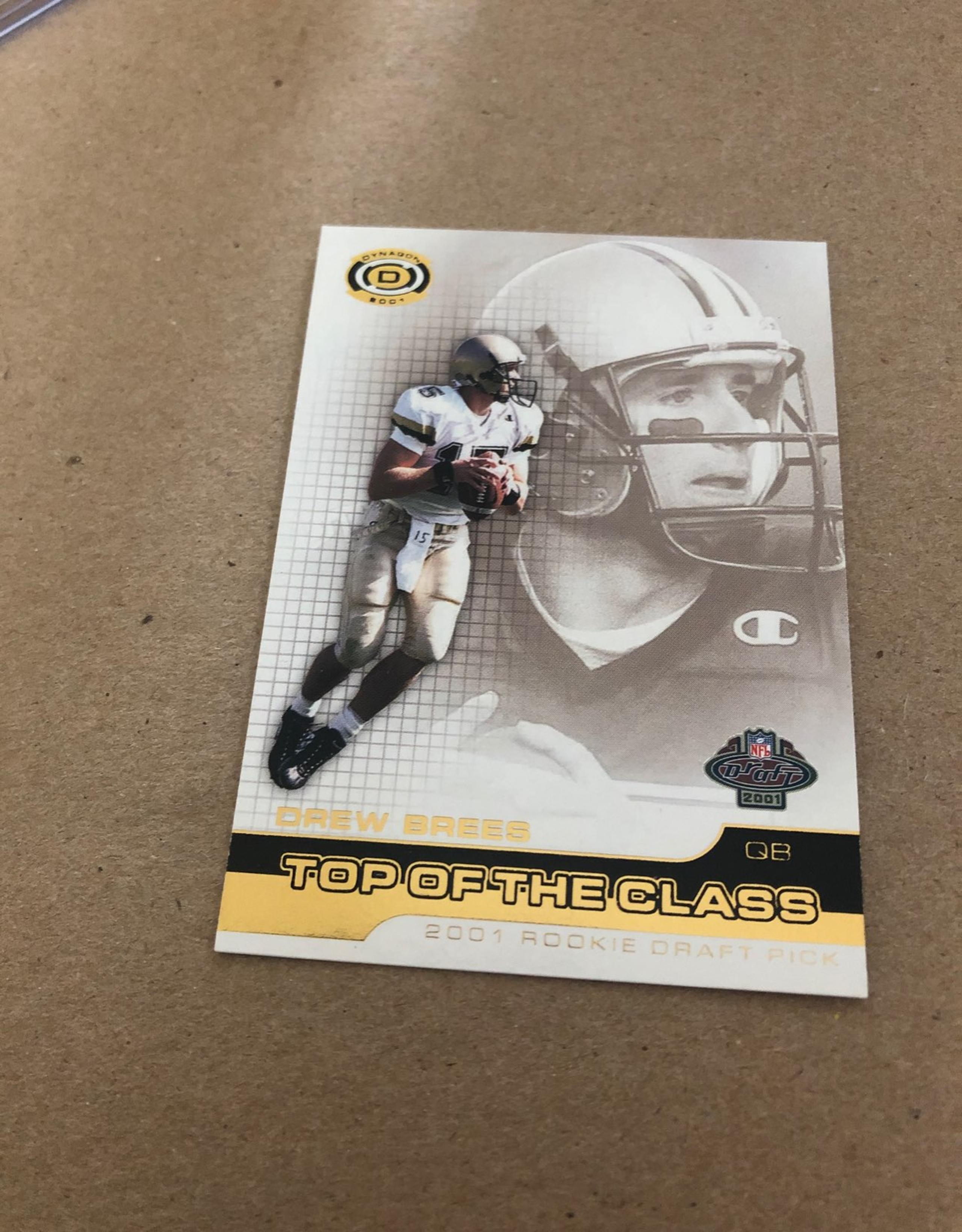 2001 Dynagon Top of the Class Drew Brees