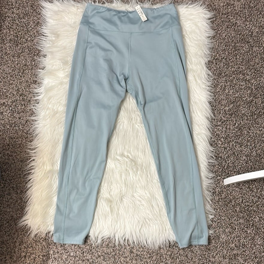 NWT Madewell Blue Leggings Size L