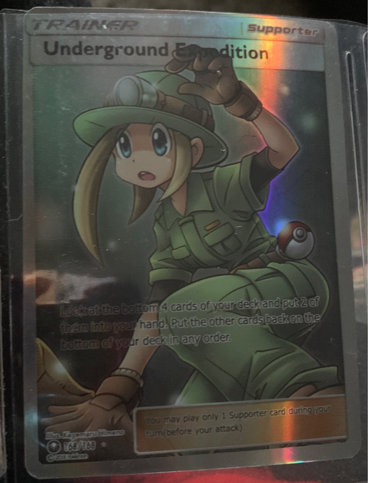 Pokemon card underground expedition
