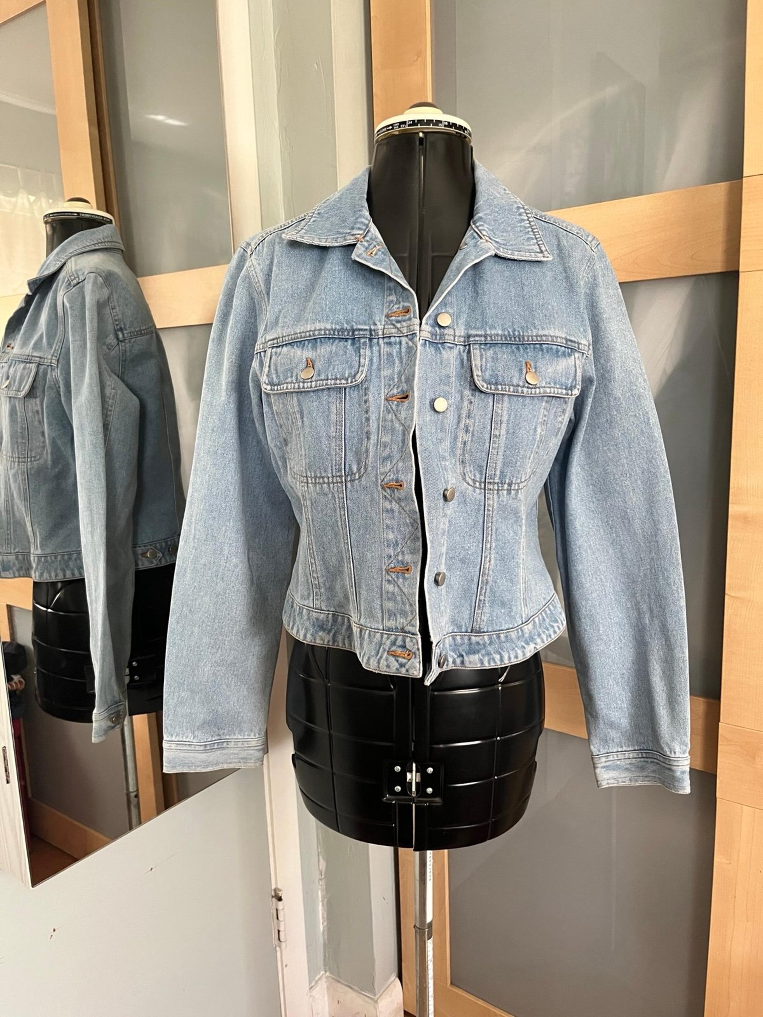 Ann Taylor Loft Denim Button Front Jean Jacket, M