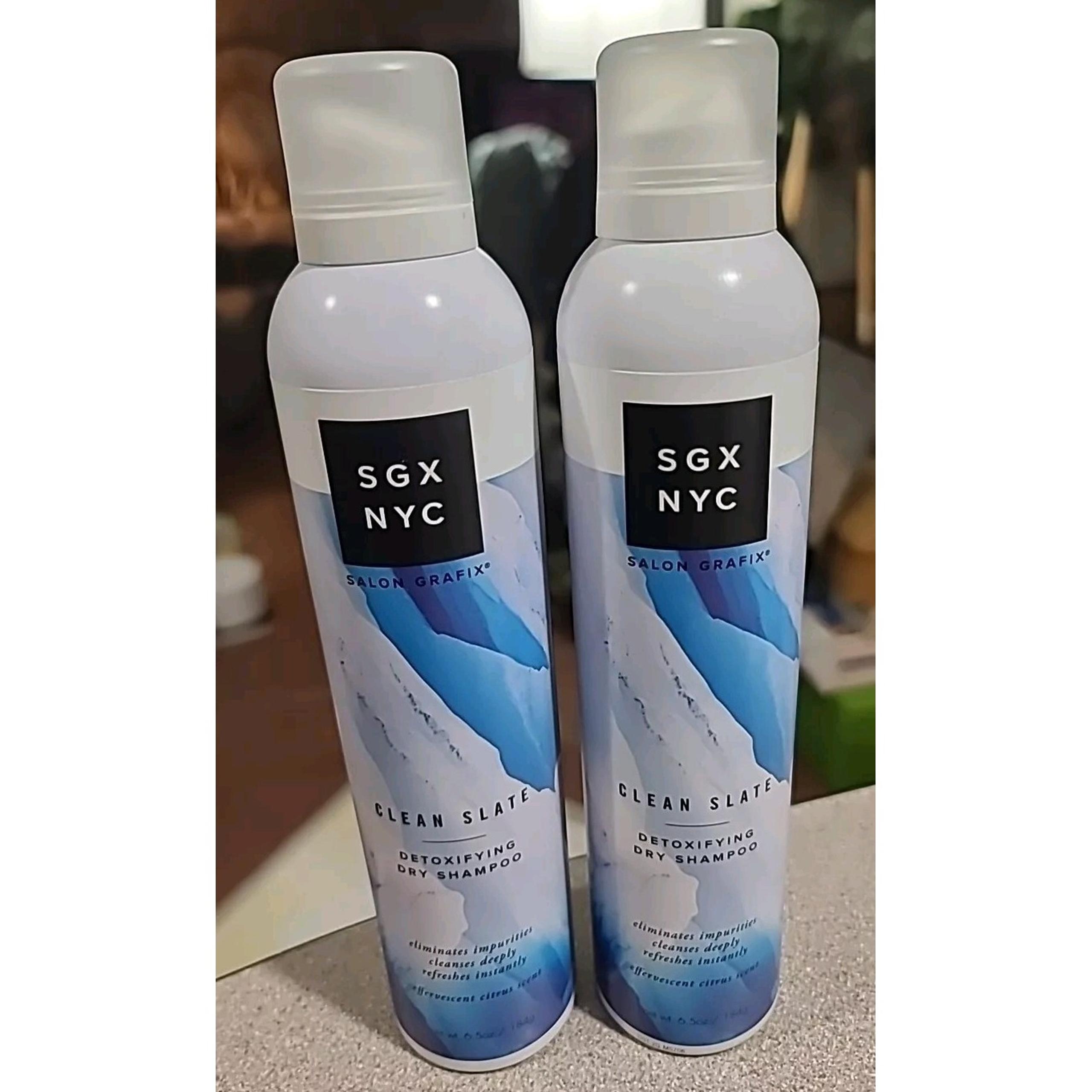 (2) SGX Clean Slate Detoxifying Dry Shampoo 6.5oz - Salon Grafix