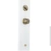 Schlage Camelot Antique Brass Single Cylinder Door Handleset with Georgian Knob