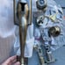 Schlage Camelot Antique Brass Single Cylinder Door Handleset with Georgian Knob