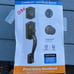 Schlage Camelot Antique Brass Single Cylinder Door Handleset with Georgian Knob