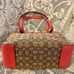Coach ZIP TOP TOTE IN OUTLINE SIGNATURE
