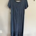 Double D Ranch Chambray Denim Short Sleeve Dress Size Small