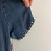 Double D Ranch Chambray Denim Short Sleeve Dress Size Small