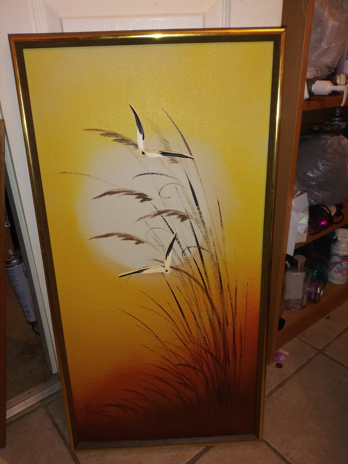 Vintage art by Shirley Newell