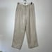 Vintage 80s 90s Burberrys Cream Linen Trousers