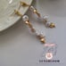S925 Sterling Silver 18K Gold-Plated Natural Freshwater Pearl Drop Earrings