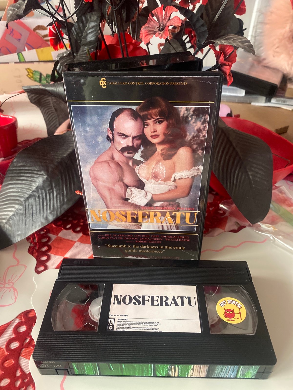 Noferatu (2025) VHS soap opera cover cassette tape remake limited edition