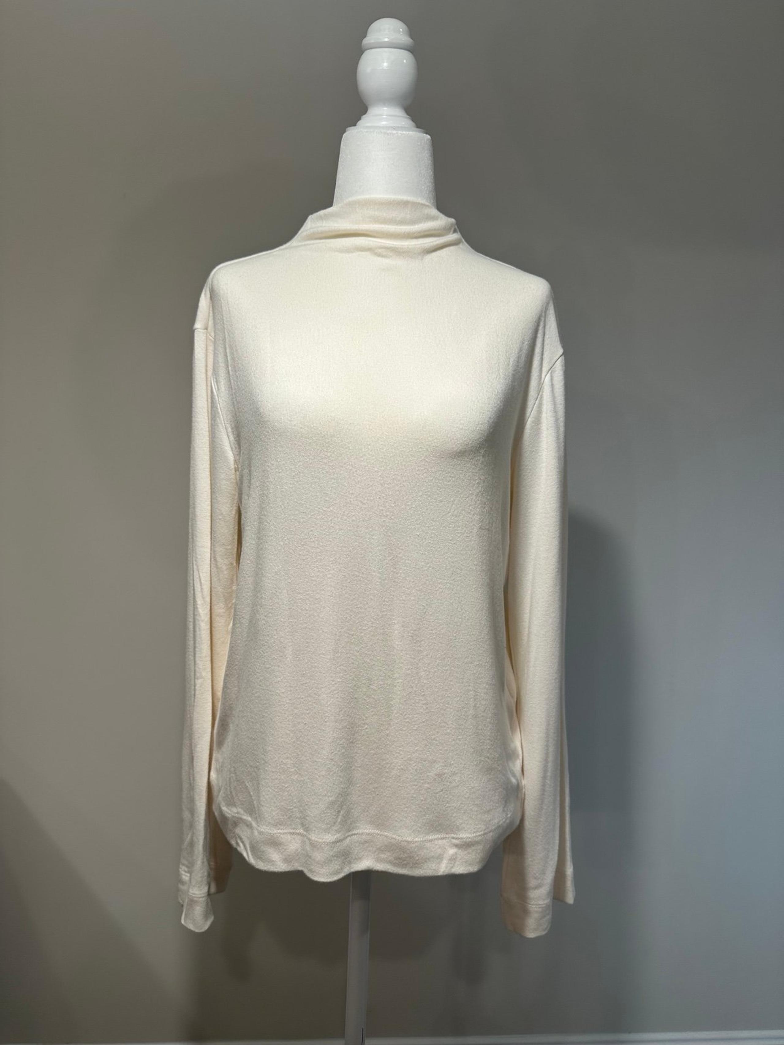 Banana Republica Women's Long-Sleeve Turtleneck Jersey Top