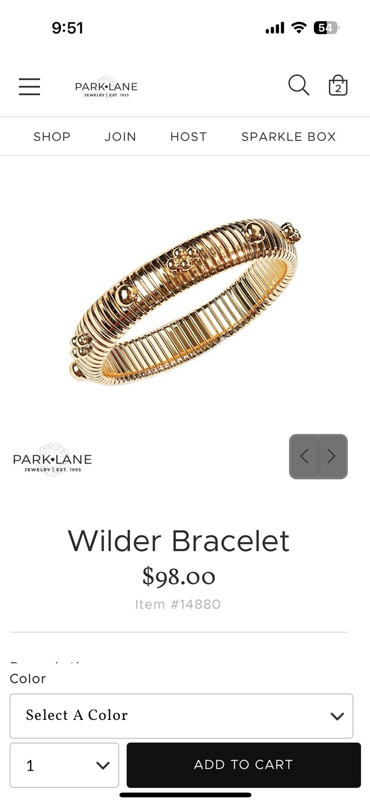 Park Lane Wilder Bracelet
