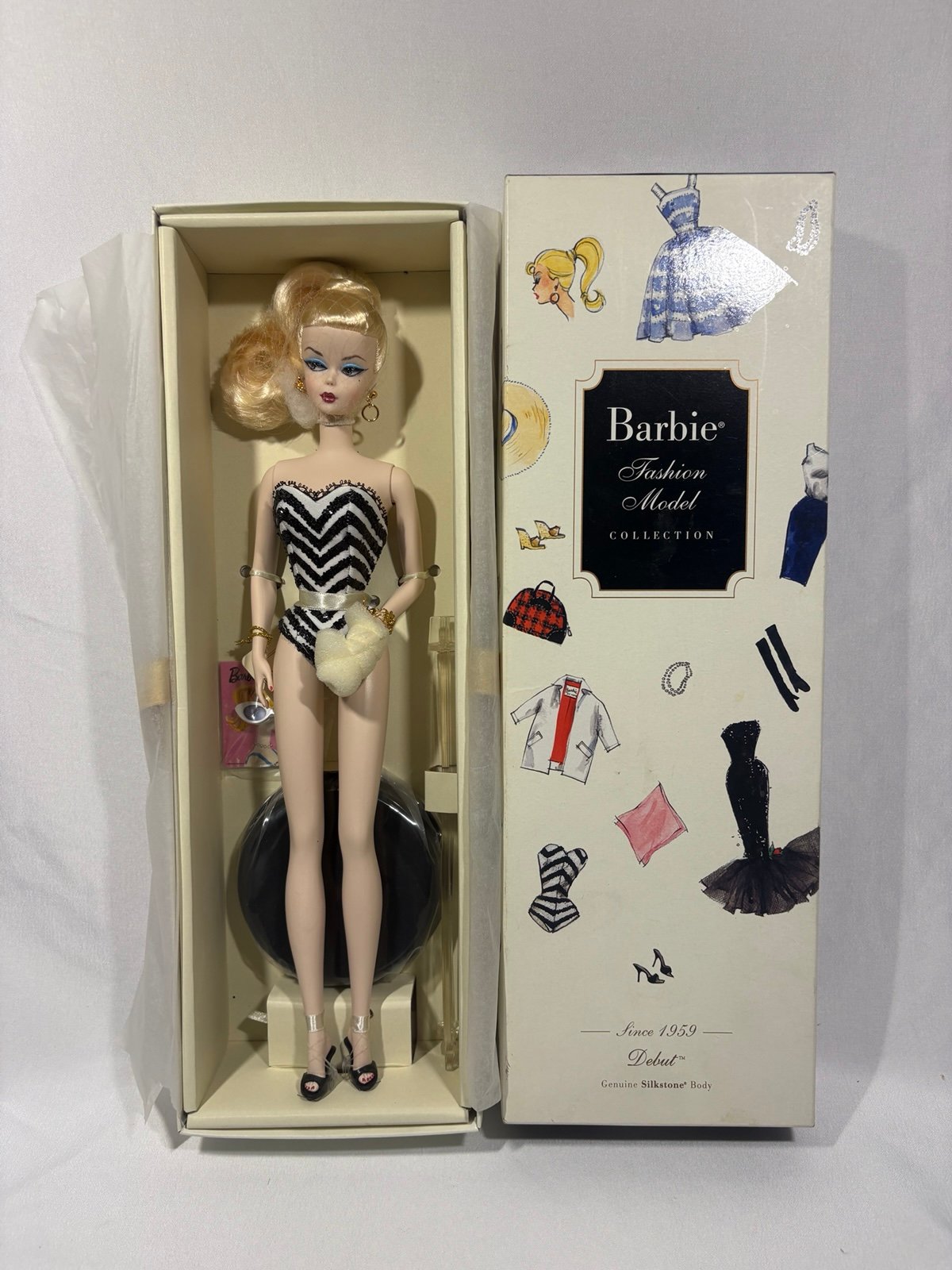 2008 Barbie Fashion Model Collection Debut Silkstone Doll N5006 NIB NRFB