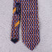 Canali Men's Silk Tie Purple Blue & Silver Geometric Necktie Made in Italy