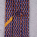 Canali Men's Silk Tie Purple Blue & Silver Geometric Necktie Made in Italy