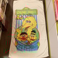 Vintage Sesame Street beach towel