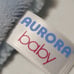 Aurora Baby Peanut Elephant Lovey Plush Blue Security Blanket Stuffed Animal