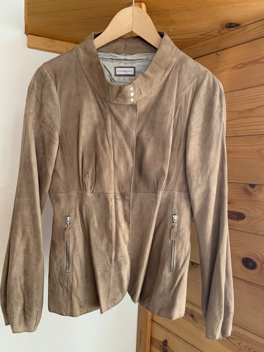 Rivamonti Suede Jacket/ Size S
