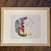Handmade pressed flower art
