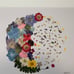 Handmade pressed flower art