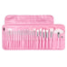 Beauty Creations 24 PCs Makeup Brush Set - Pastel Colors Makeup Brush Set pink