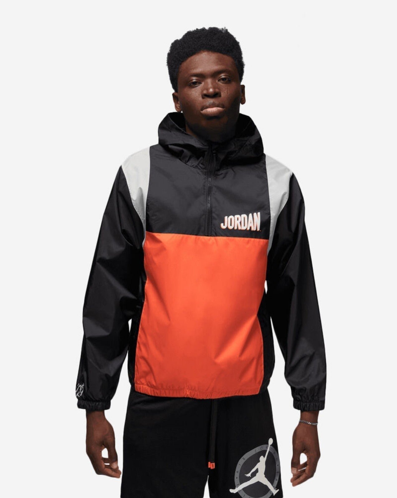 Jordan Flight MVP Woven Hooded Pullover Jacket Size M