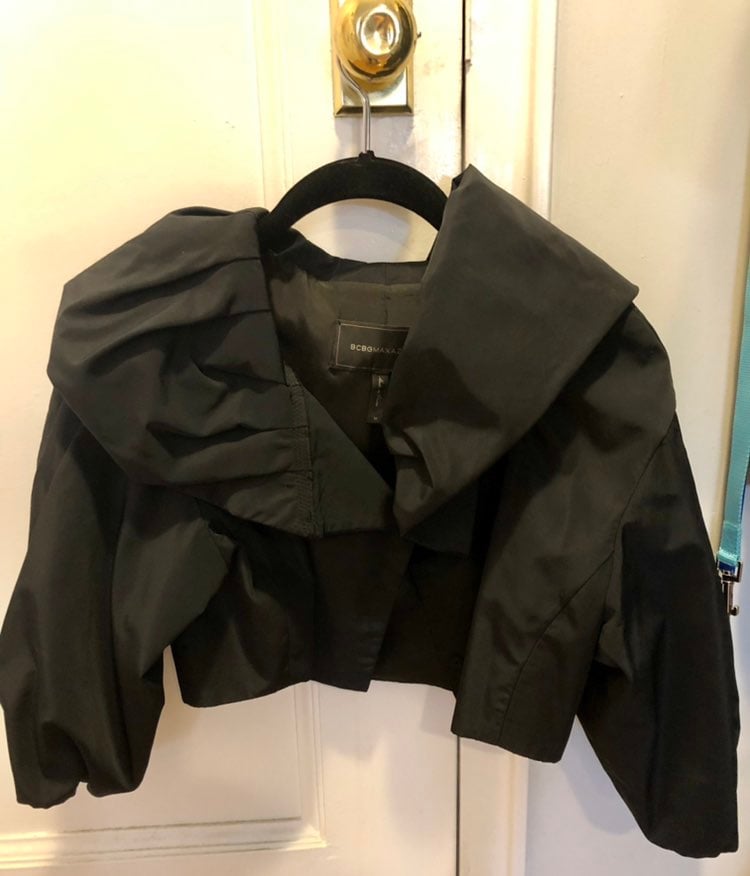 bcbgmaxazria black Bolero