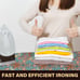 Ironing Board Cover and Pad 15x54 Red