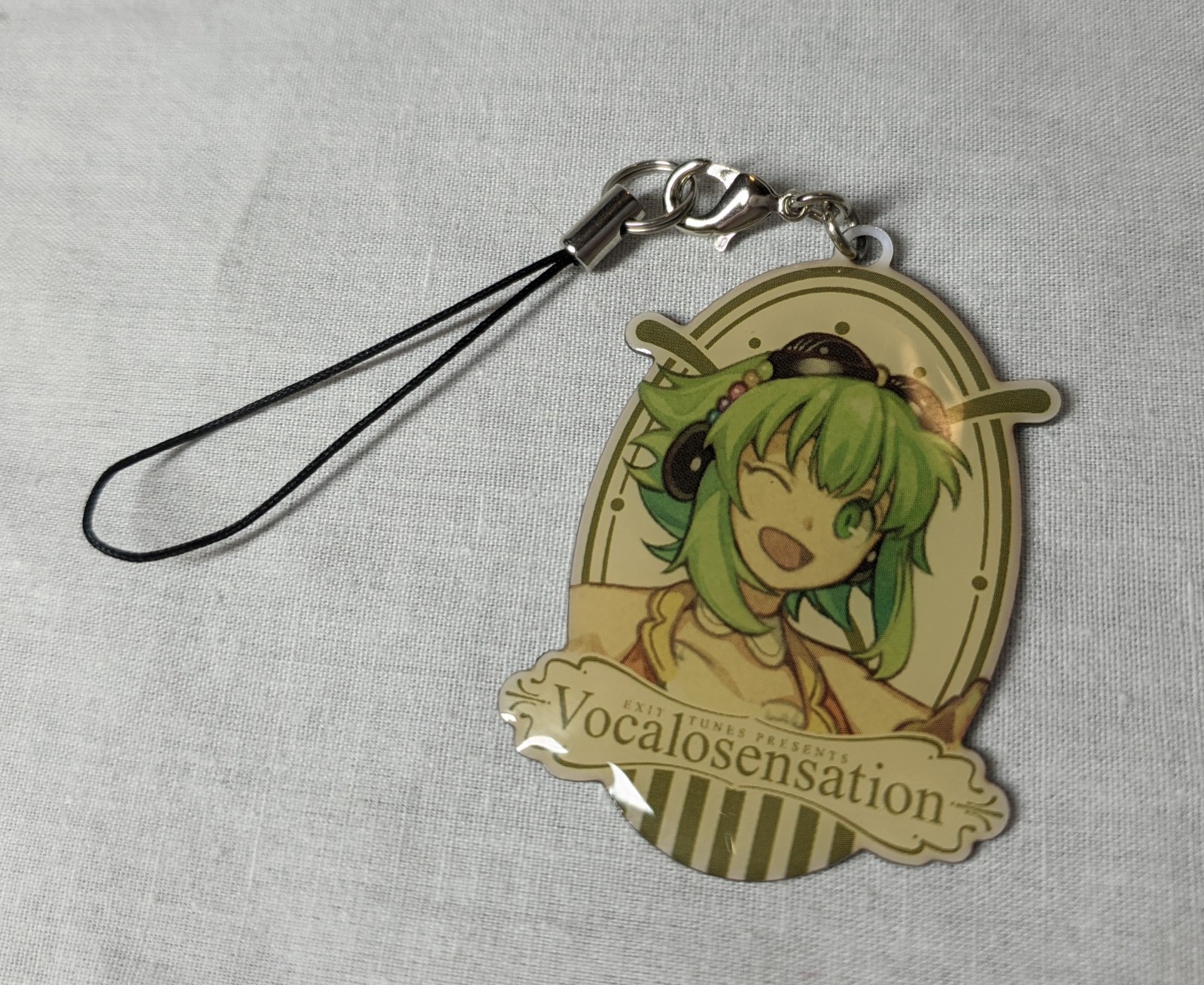 Vocaloid Gumi Megpoid Strap Charm Album Bonus Vocalosensation Rare HTF Japan