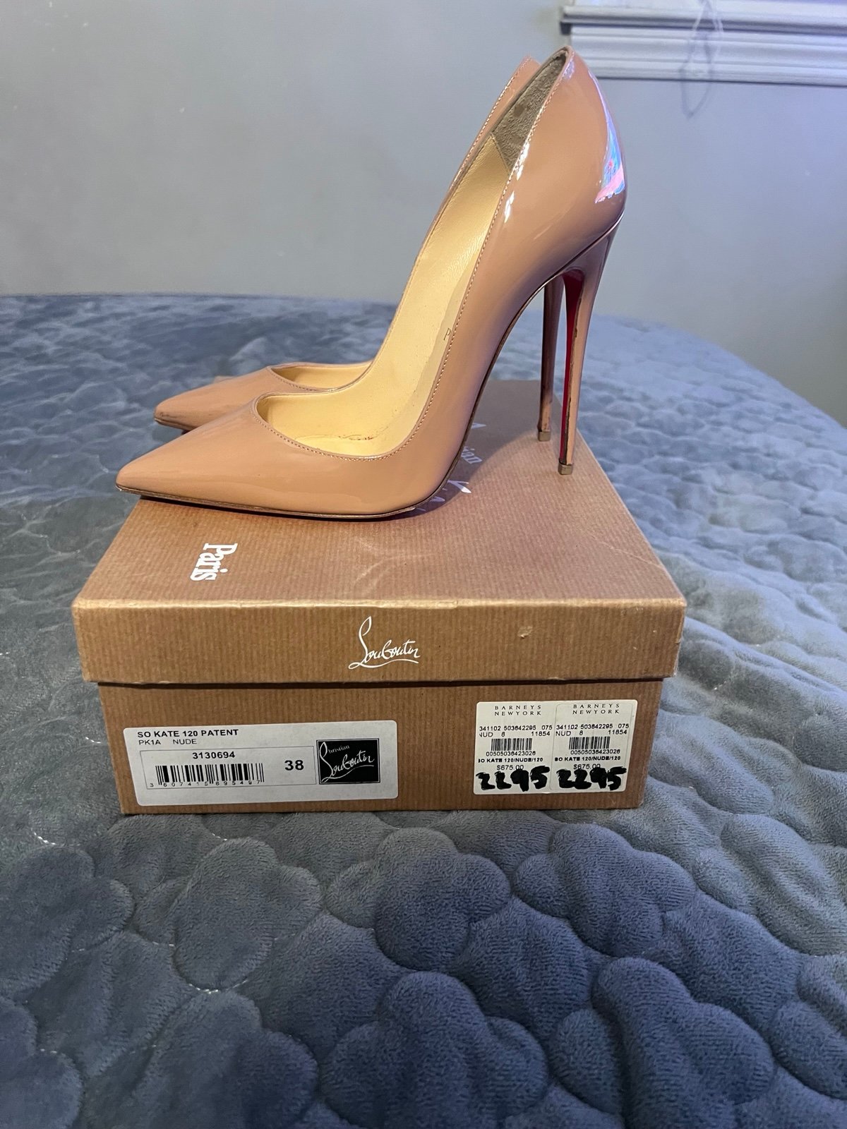 Christian Louboutin Kate 100 Patent Pump