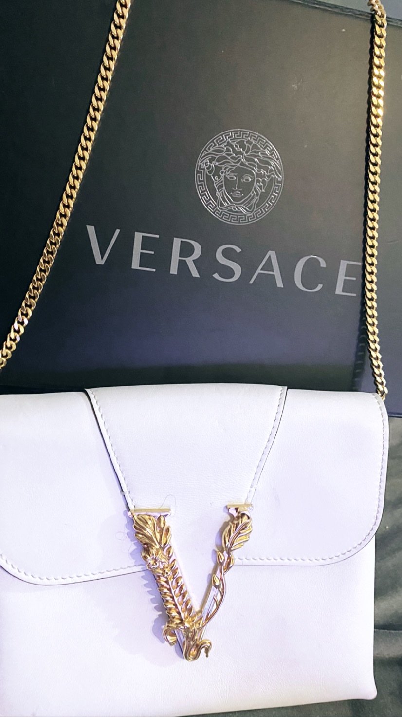 Versace virtus shoulder bag
