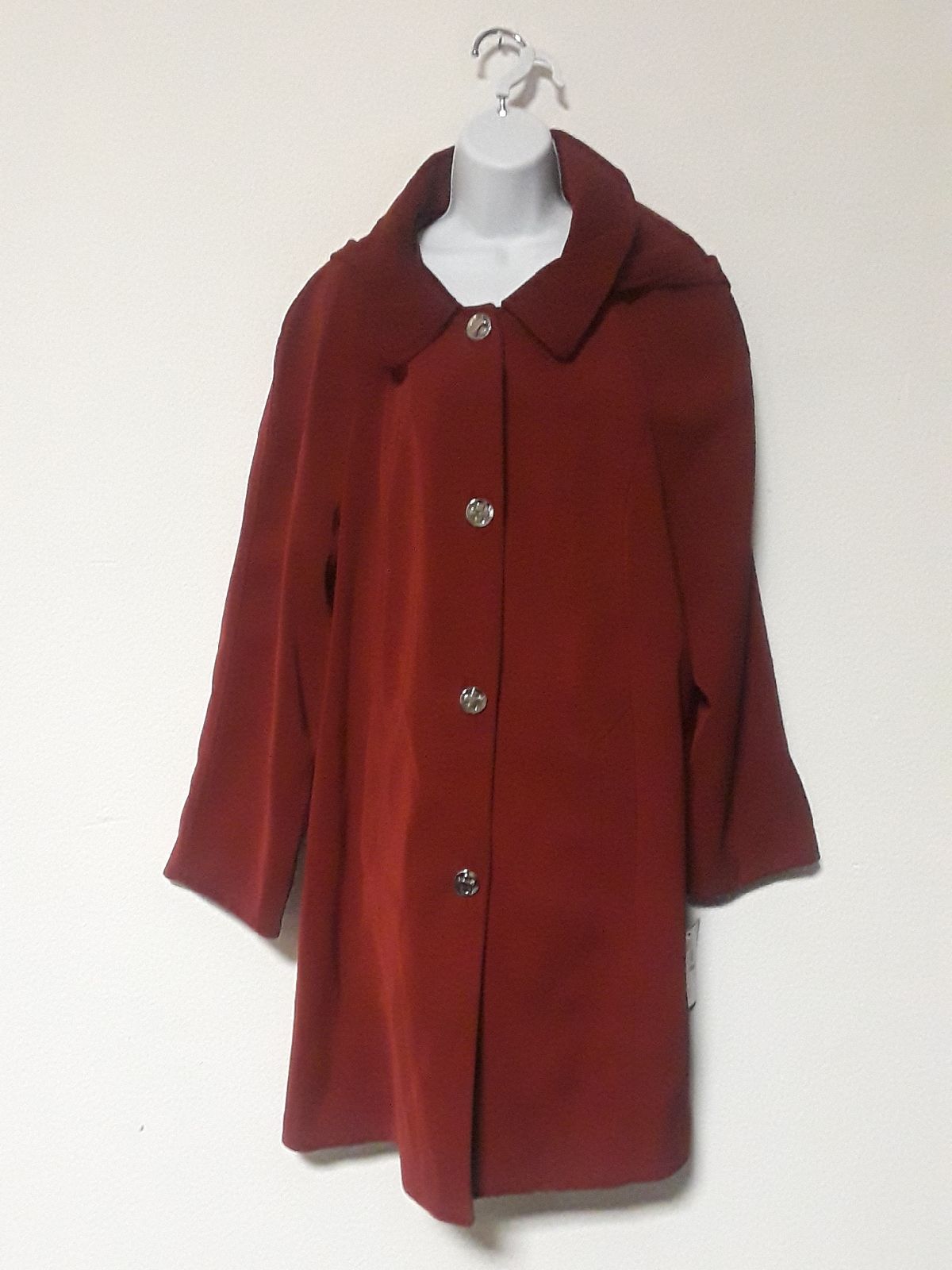 NEW VTG. LONDON FOG 1X RED COAT W/ TAGS