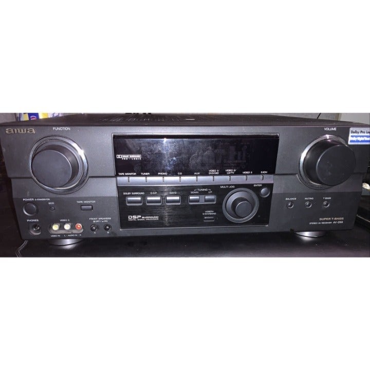 Aiwa Stereo AV Receiver AV-D55 Super T-Bass
