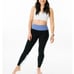 NWT ZYIA Active Women's Hi-Rise Mesh Block Light N Tight 7/8 Leggings Multi 6-8
