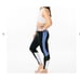NWT ZYIA Active Women's Hi-Rise Mesh Block Light N Tight 7/8 Leggings Multi 6-8