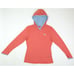 Women The North Face Reactor Hoodie Radiant Orange Heather / Powder Blue MEDIUM