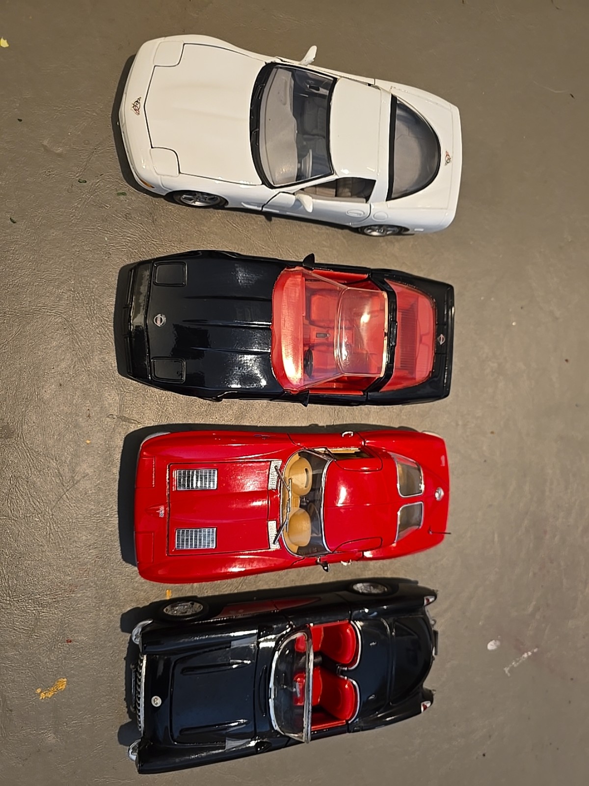 Corvette 1/24 diecast car lot